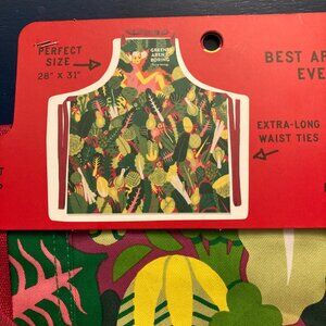 APRON Blue Q Greens Aren’t Boring You’re Boring Vegetarian NWT